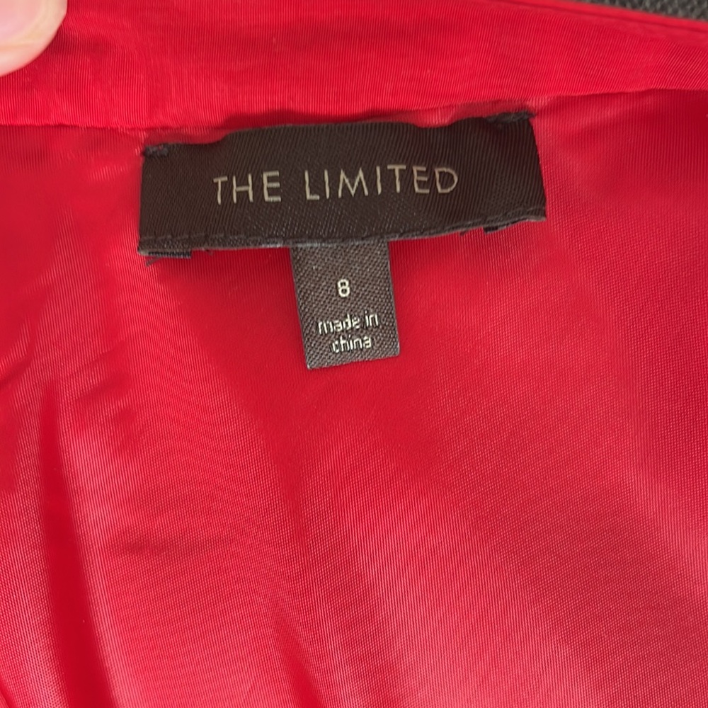 The Limited one shoulder ruffle neck dress size 8 - Picture 6 of 10